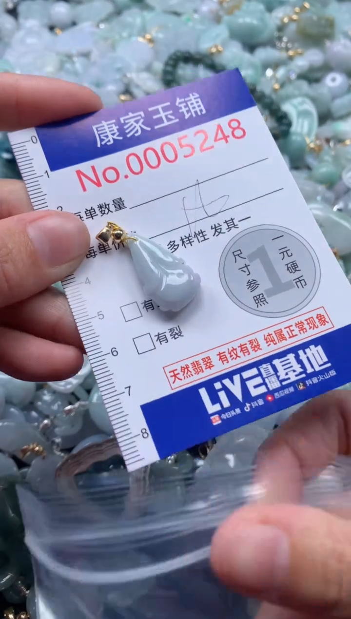 颈饰未镶嵌翡翠5248