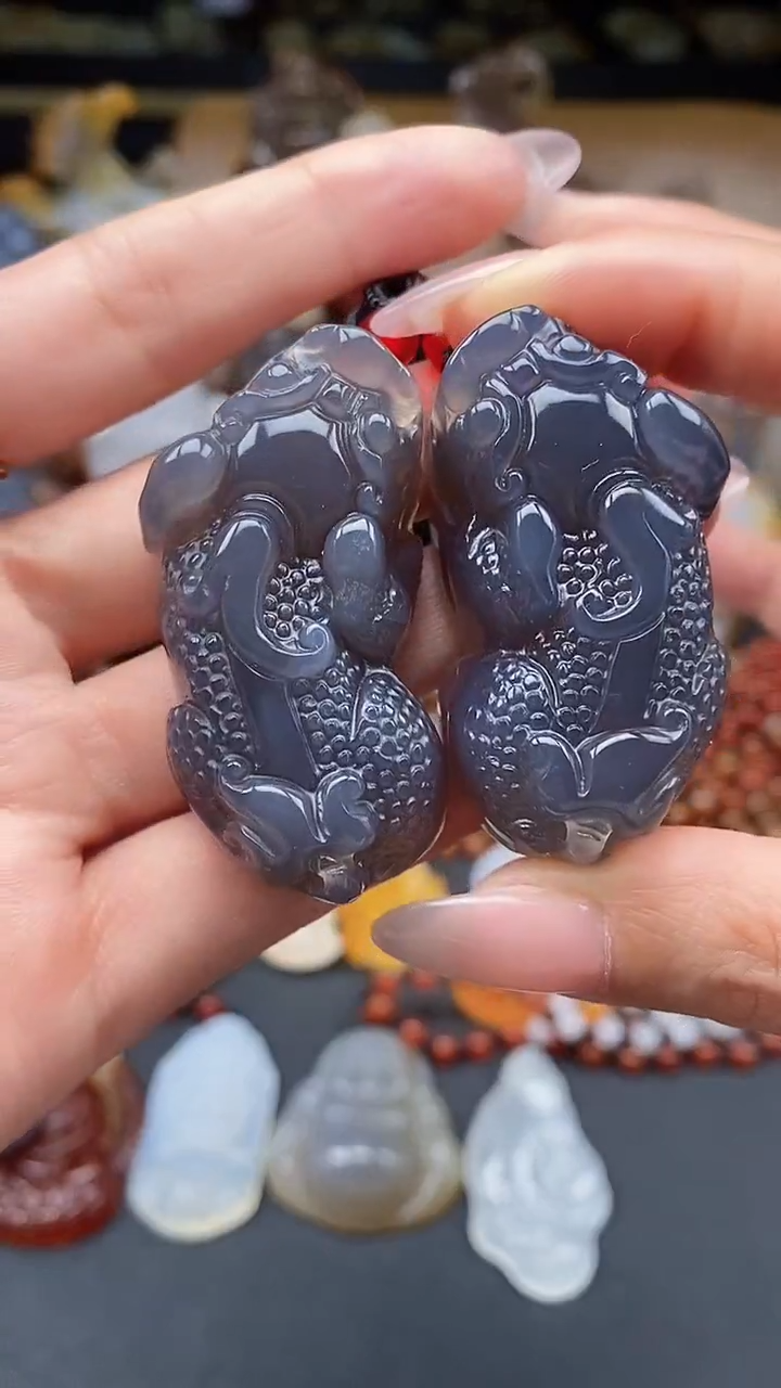 【闪购商品】玛瑙/玉髓颈饰未镶嵌dd