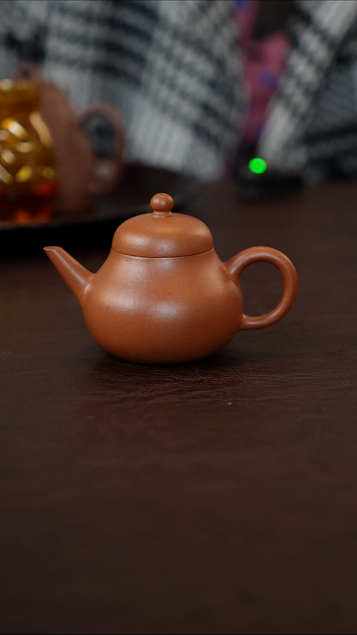 茶壶紫砂朱泥水平