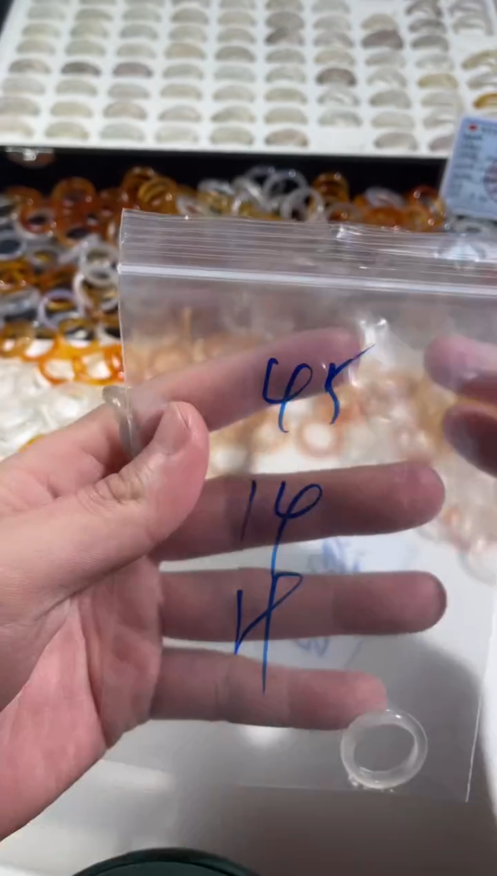 【闪购商品】玛瑙/玉髓戒指未镶嵌45