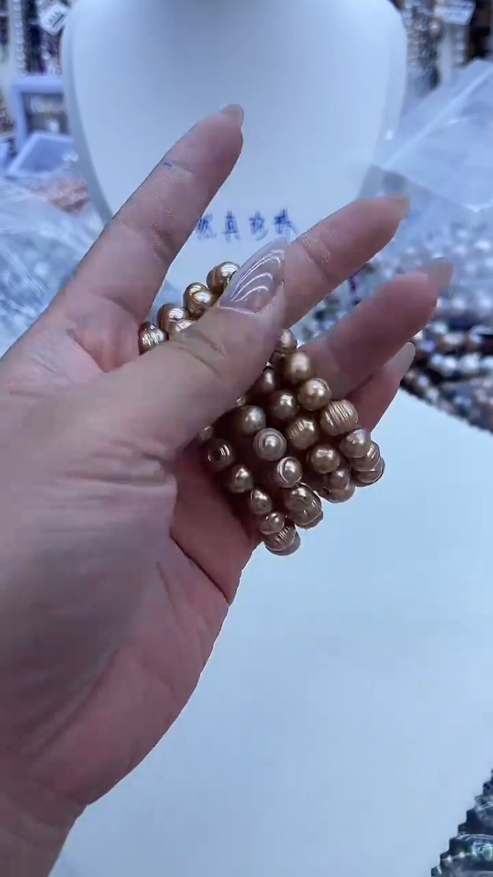 【闪购商品】淡水珍珠手链未镶嵌953多样性发货 发其一