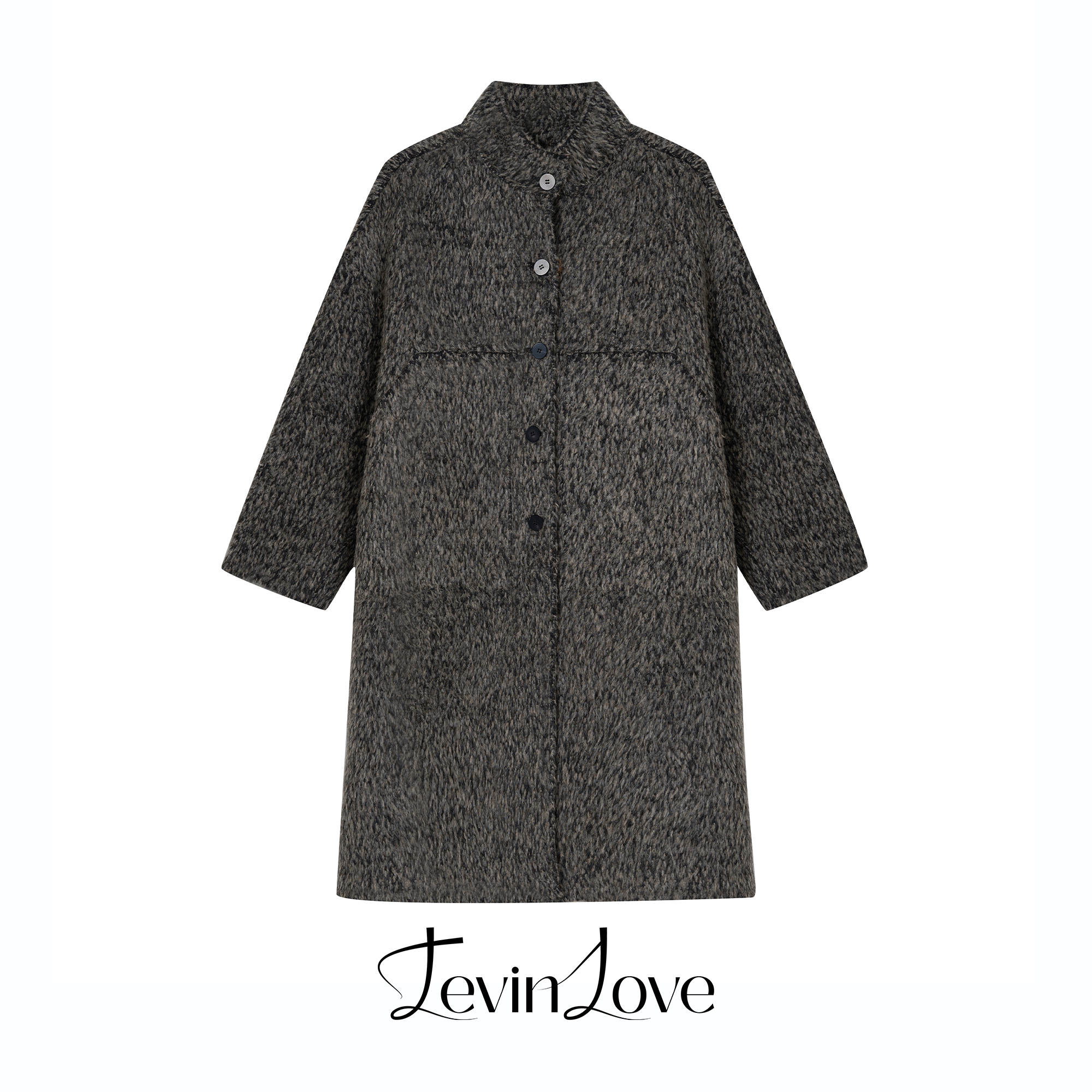 LEVIN LOVE英伦女绅士绵羊毛大衣A002JKY153