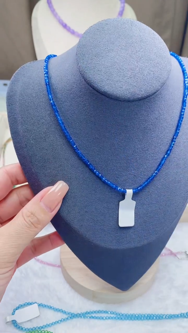 【闪购商品】蓝宝石颈饰14K金镶嵌诗颜珠宝甄选SYZB98