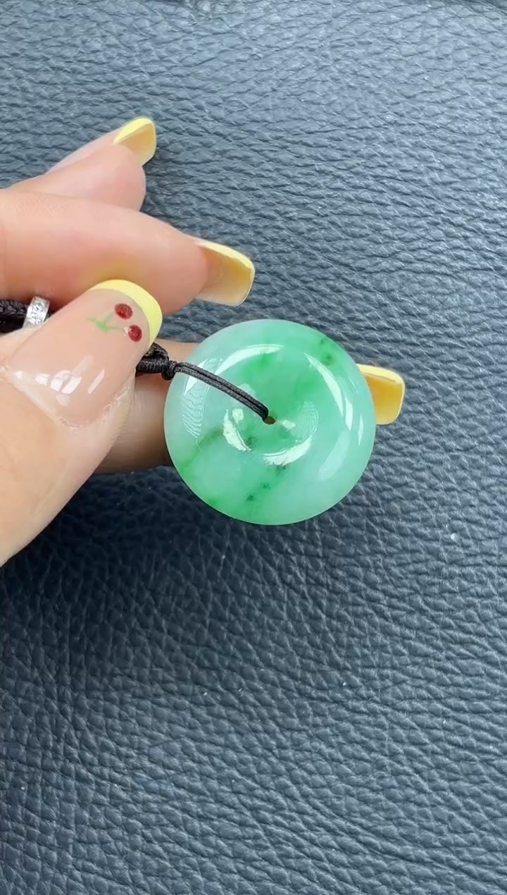 颈饰未镶嵌翡翠K742-10 平安扣