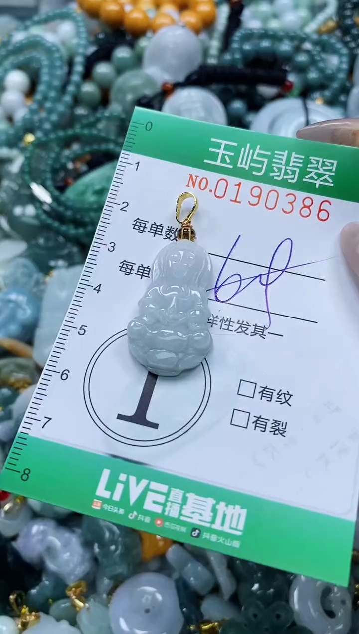 翡翠未镶嵌颈饰闪购0190386多样性发其一