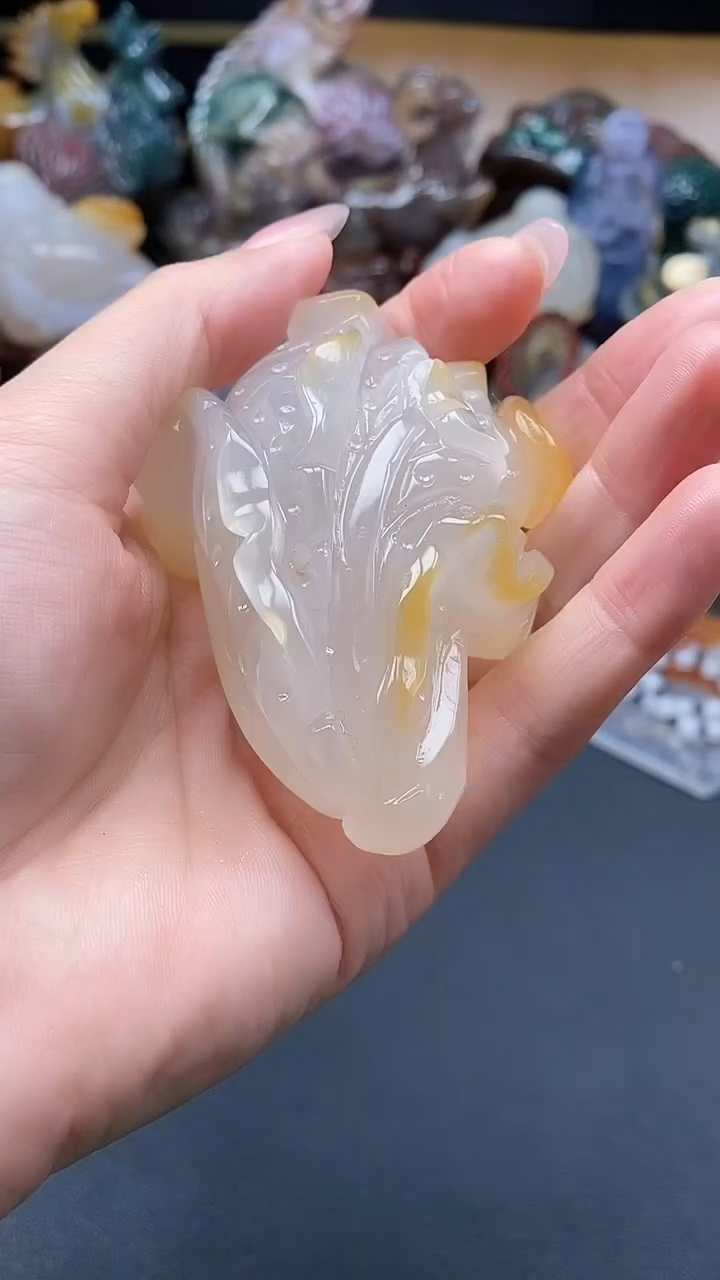 【闪购商品】玛瑙/玉髓颈饰未镶嵌dd