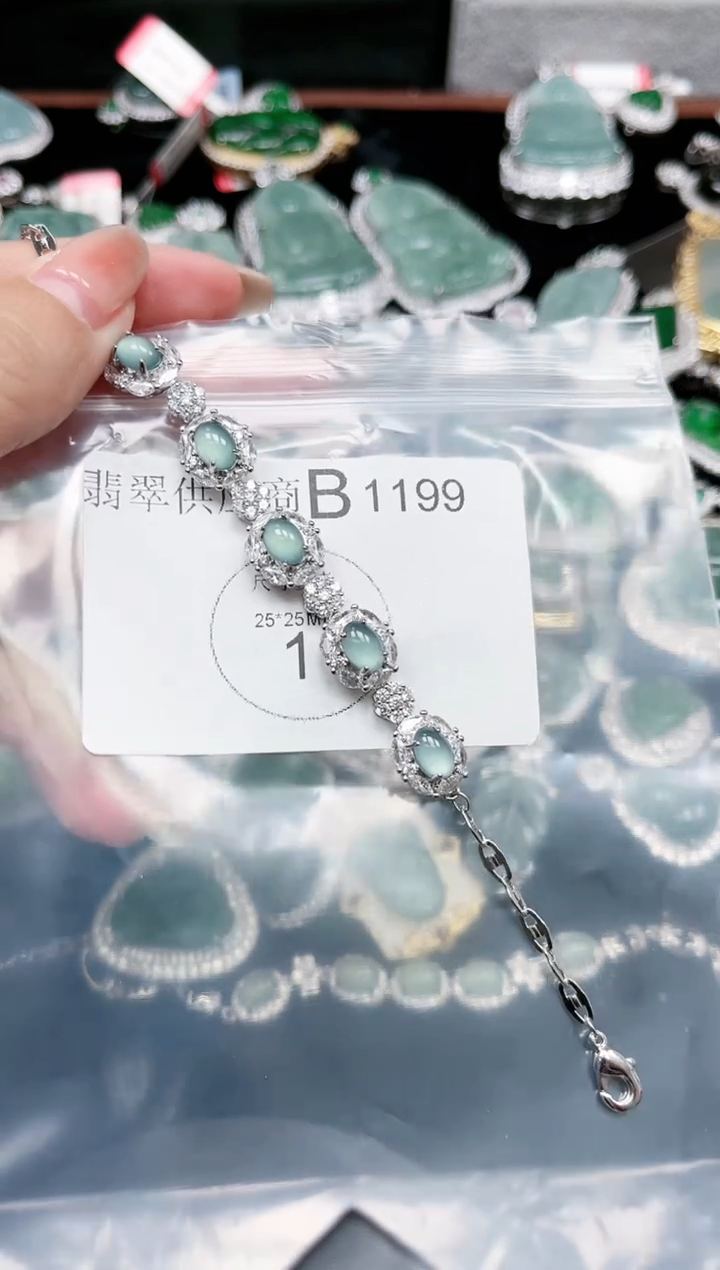 【闪购商品】翡翠颈饰未镶嵌1199赠皮绳