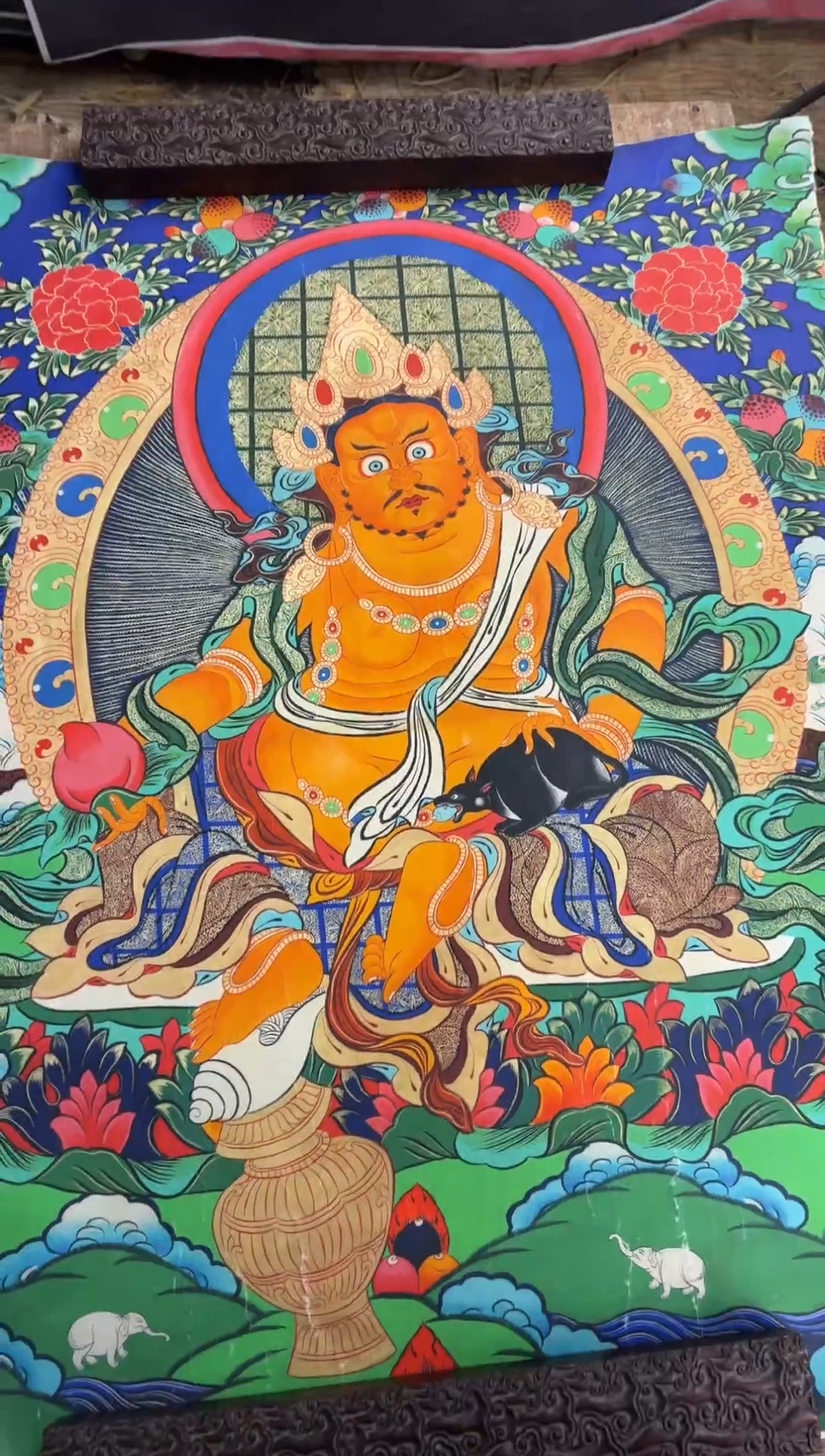 装裱画装裱画澄空梵像高端精选链接AA22