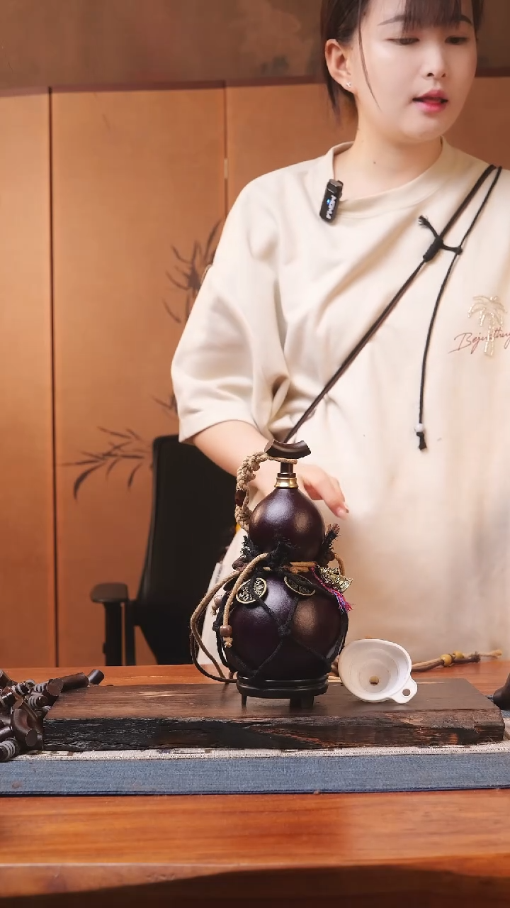 1729号精品大漆葫芦防腐防渗装水茶酒