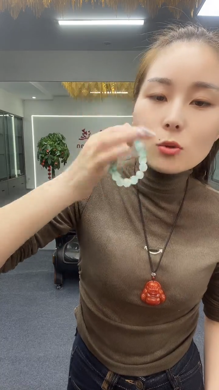 蓝花卡13手串多样性发货一件