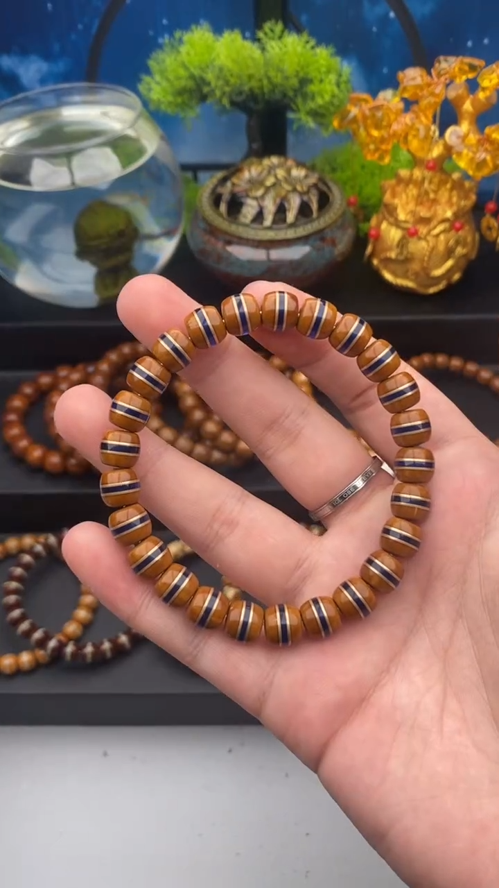 紫金鼠手串紫金鼠一线天四代27号