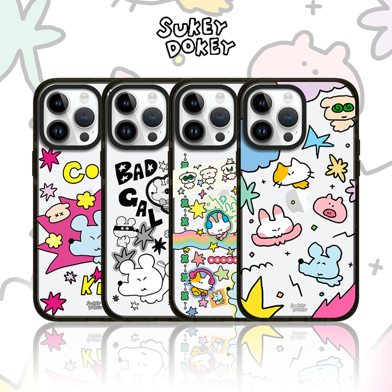 联名Sukeydokey顺顺鼠适用iPhone17ProMax/16手机壳苹果15/14/13