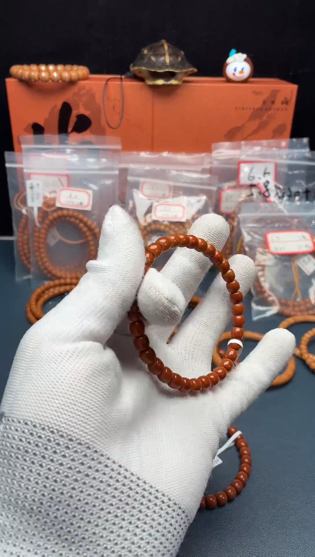 手串/手链橄榄核6.5核尖返油福利单圈