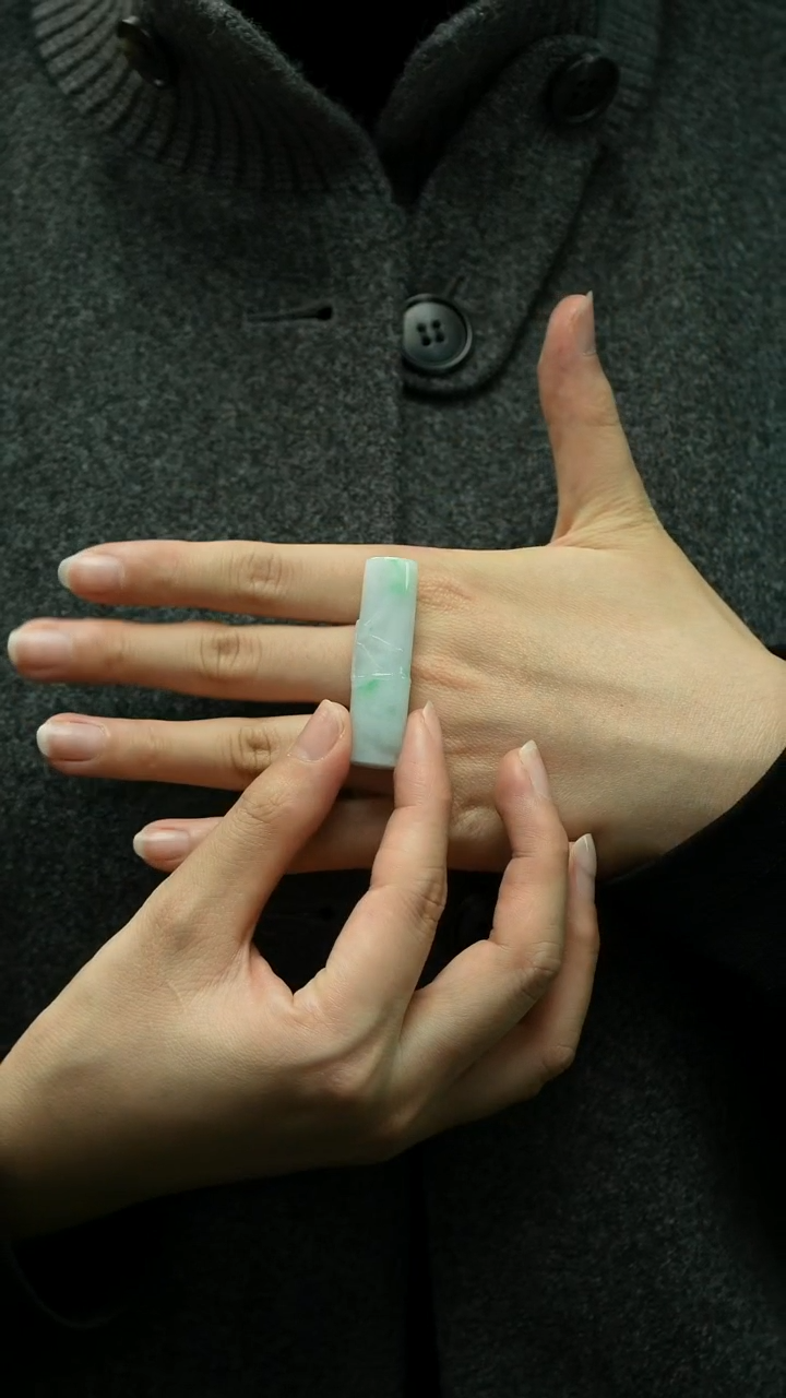 颈饰未镶嵌翡翠竹节