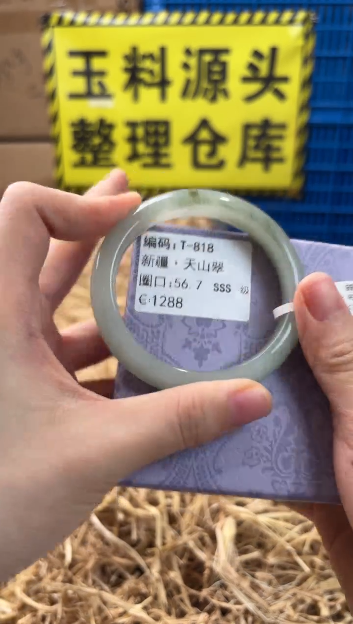 未镶嵌手镯石英质玉T-818