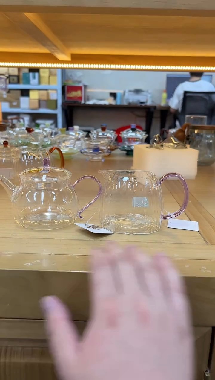 禾器青云壶浅紫色+禾器倾妍茶海浅紫色