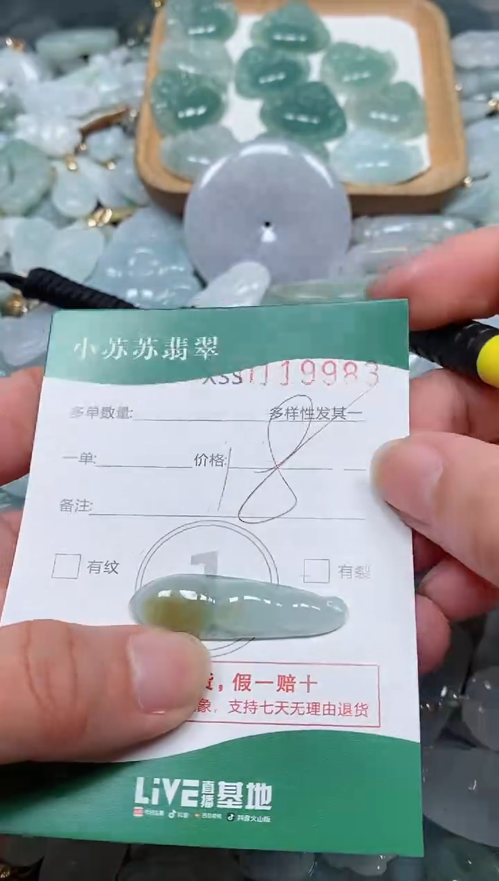 【闪购商品】翡翠颈饰未镶嵌闪购商品0119983