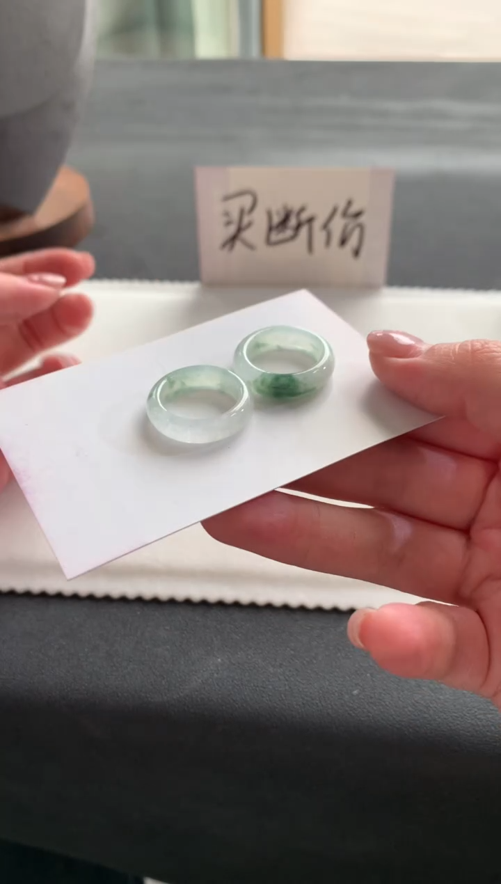 【闪购商品】翡翠戒指未镶嵌13号戒指F1066多样性发一