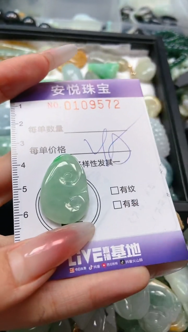 【闪购商品】翡翠颈饰未镶嵌闪购0109572