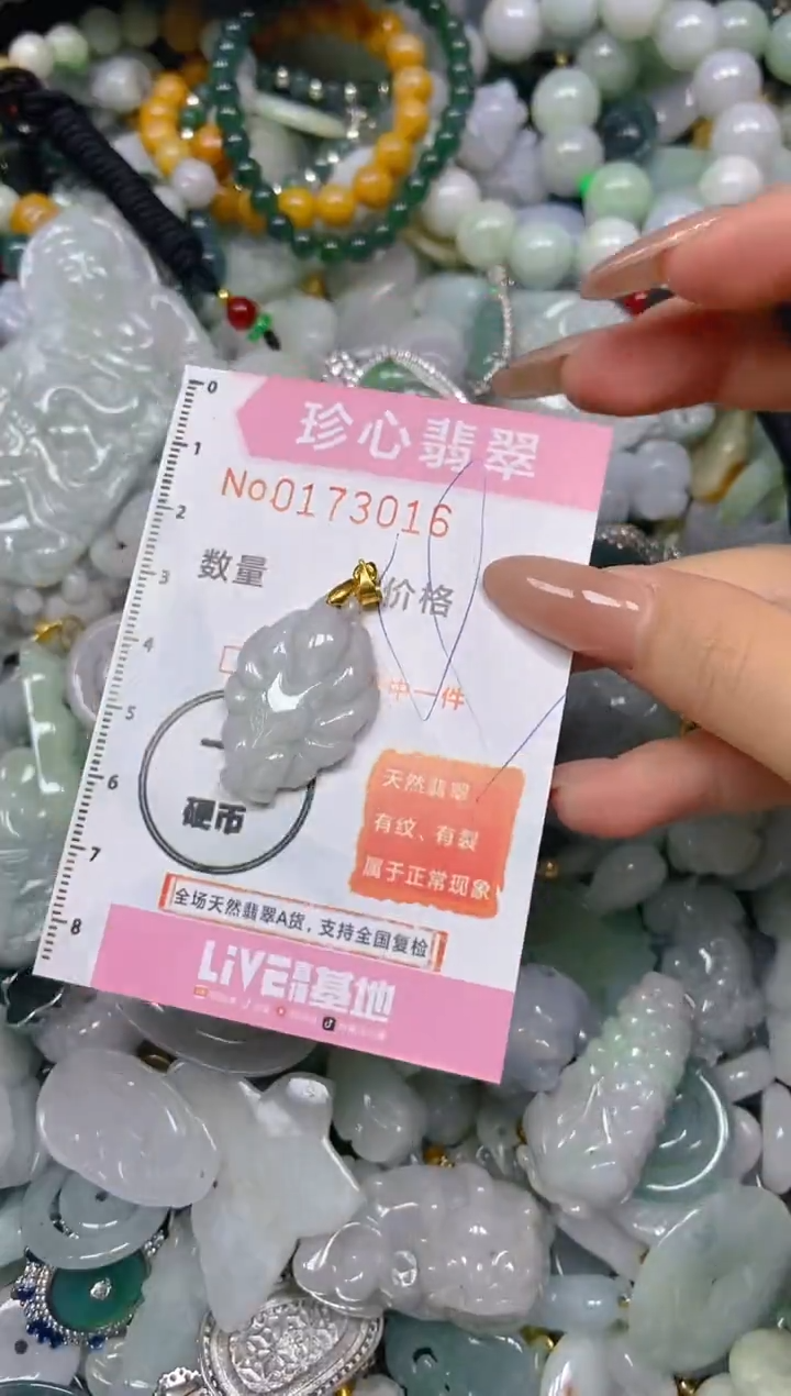 【闪购商品】翡翠颈饰未镶嵌闪购0173016