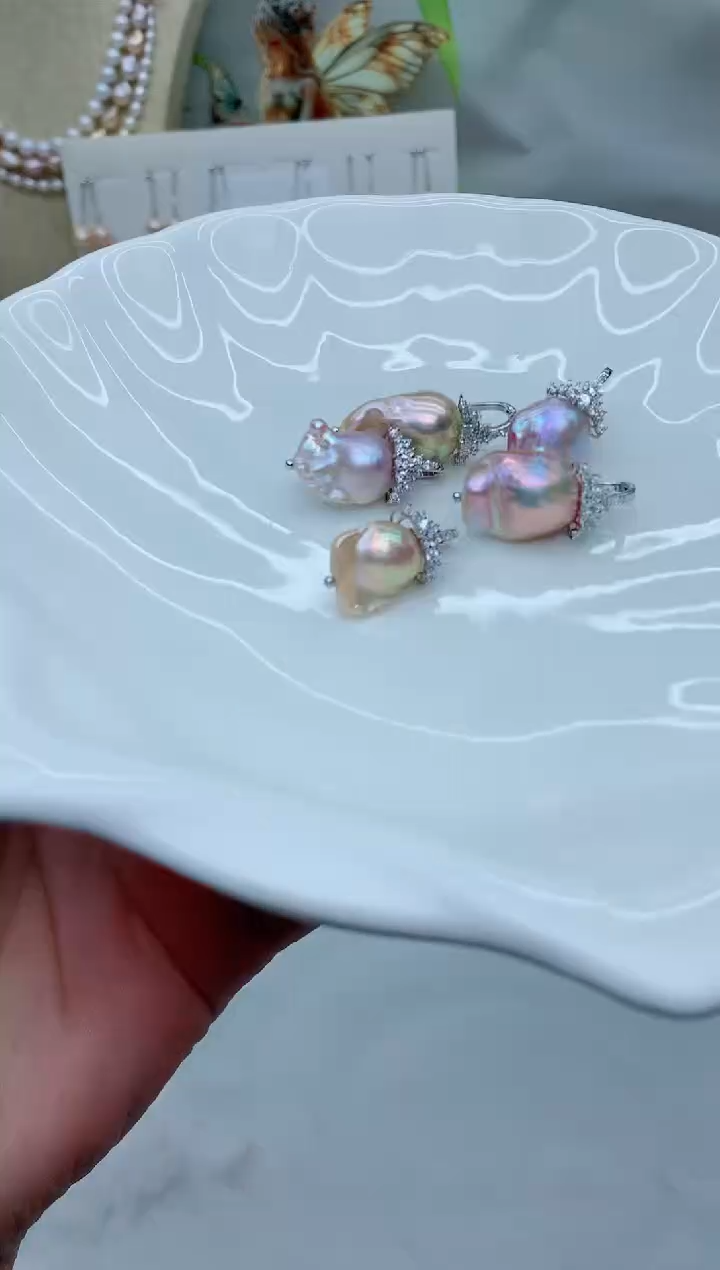 颈饰未镶嵌淡水珍珠多样性发其一【非无瑕】