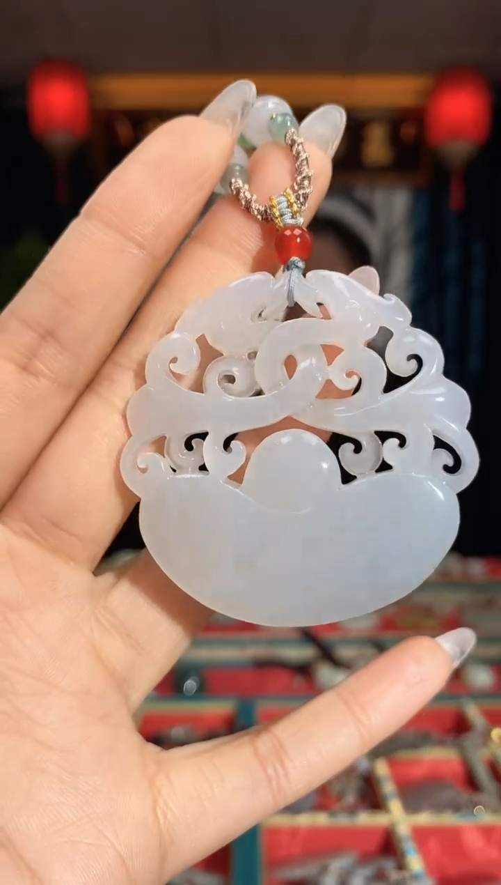 【闪购商品】和田玉颈饰未镶嵌元宝