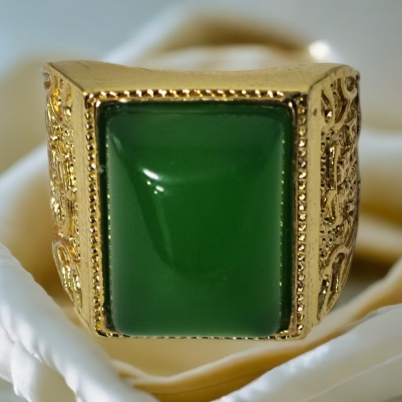 时尚 玛瑙玉髓 男戒 002