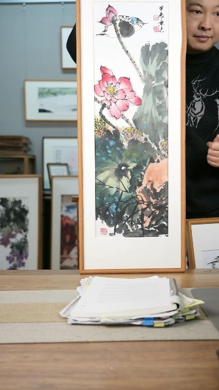 【闪购商品】书法协会会员老师带框作品-