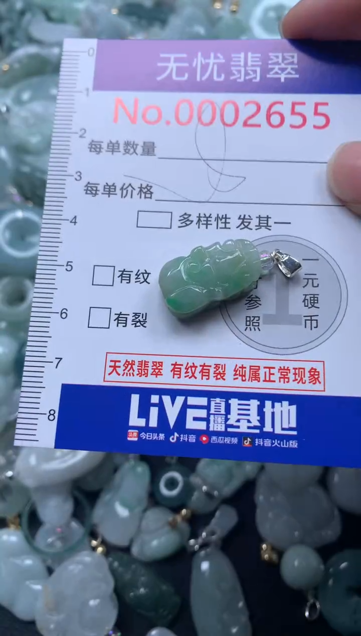 颈饰未镶嵌翡翠2655