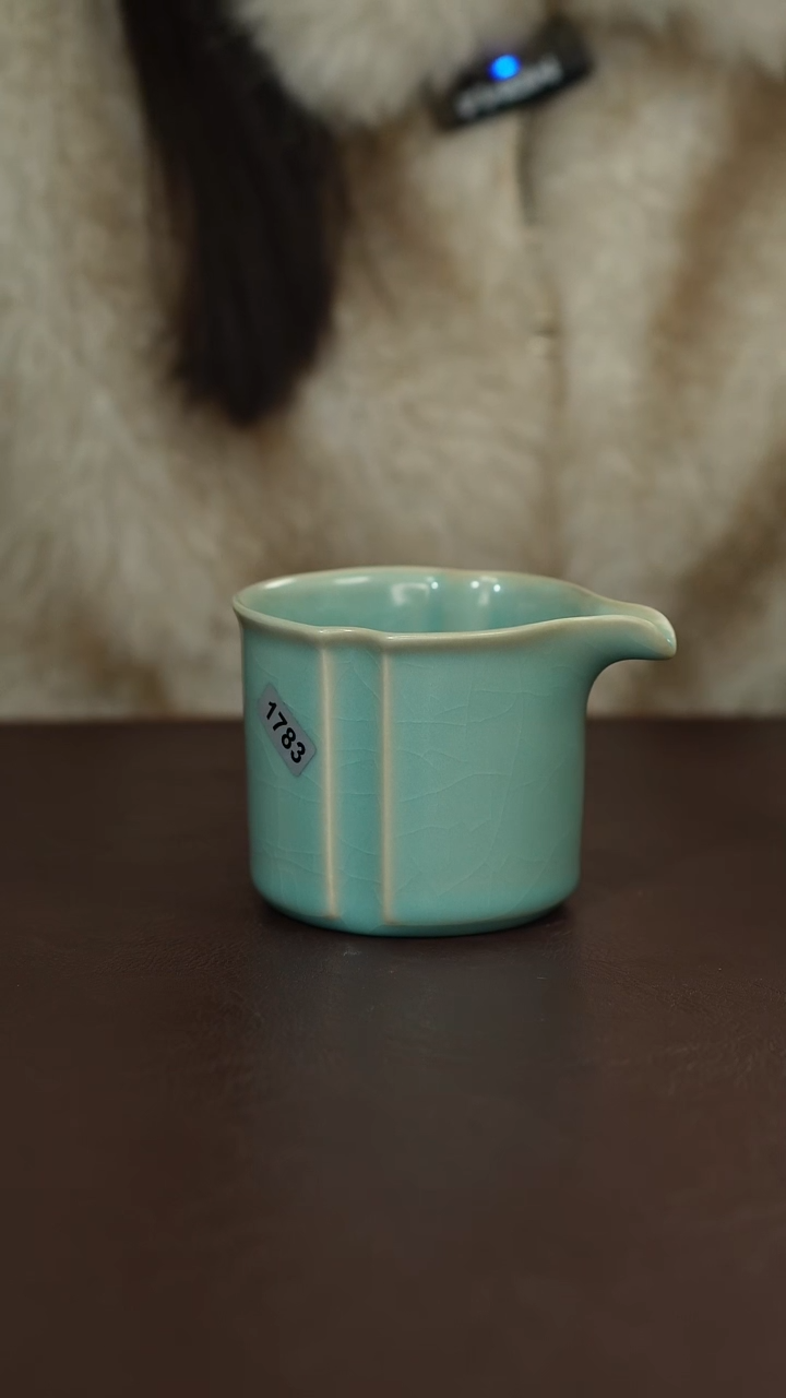 摆件陶原矿原釉汝宋汝瓷