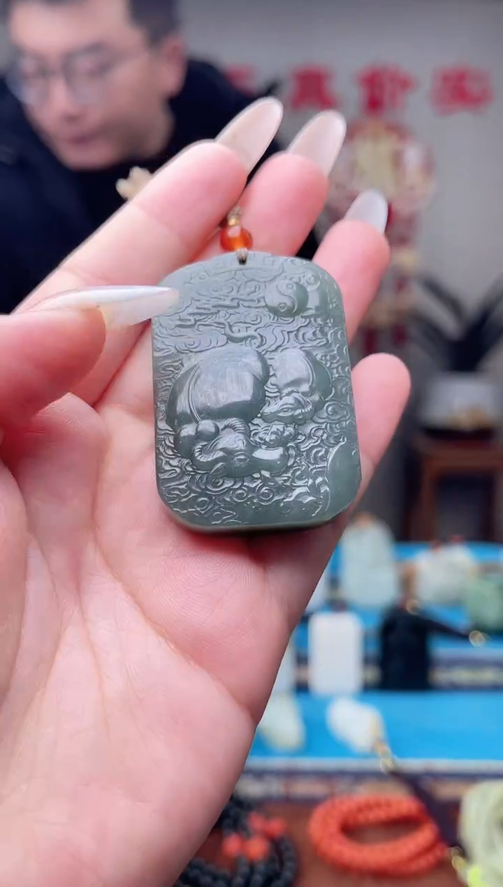 【闪购商品】和田玉挂件未镶嵌1