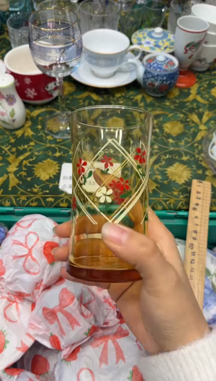 手工艺品玻璃桃**妖9057默认微瑕