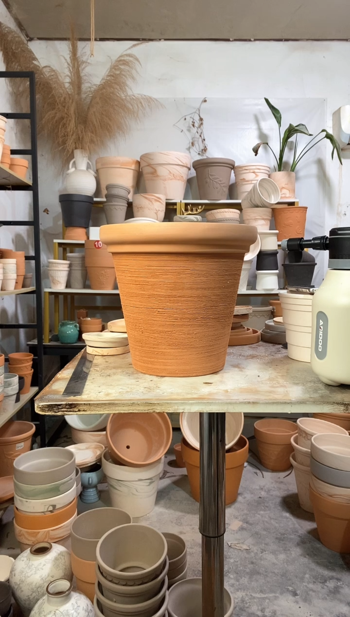 30*27红陶拉丝款 1盆无托