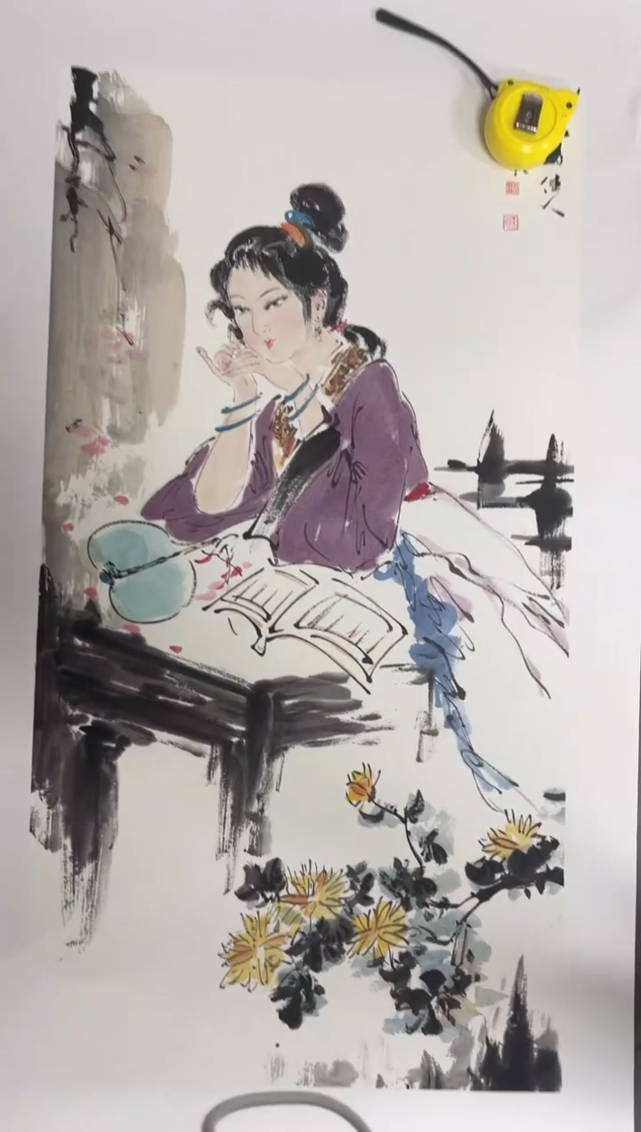 绘画沉***。韩江书画天悦-蔡老师