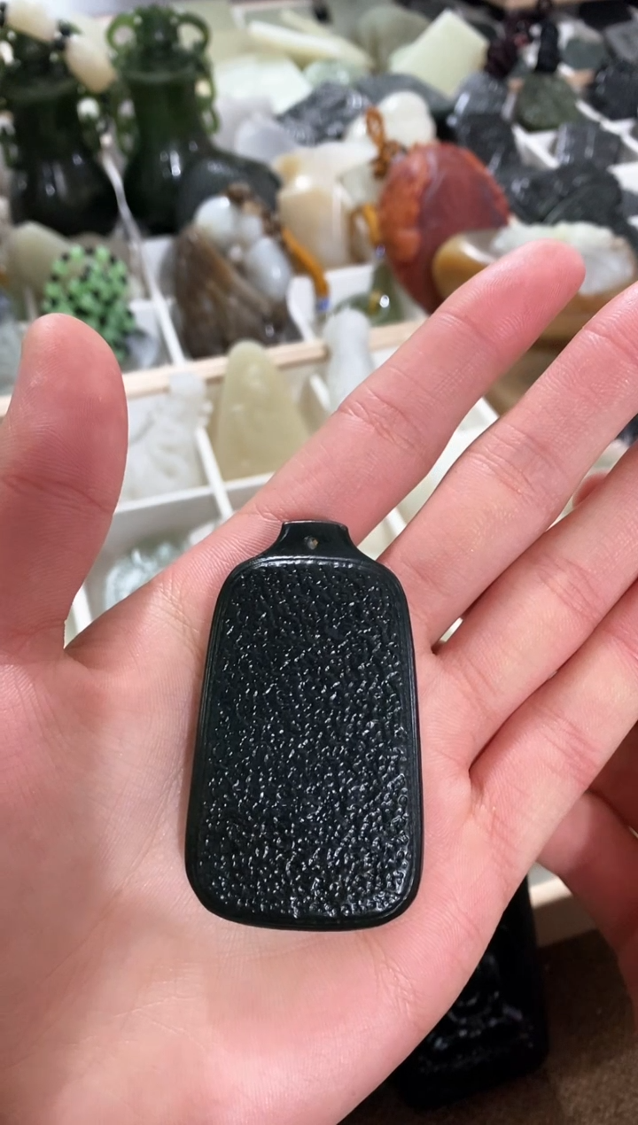 【闪购商品】和田玉吊坠(不含链)未镶嵌无事牌