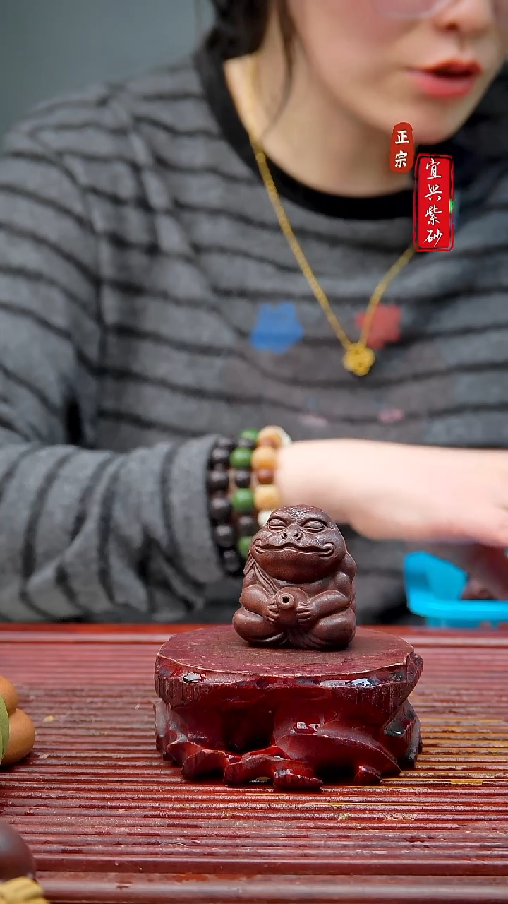 紫砂茶宠宜兴紫砂茶宠摆件