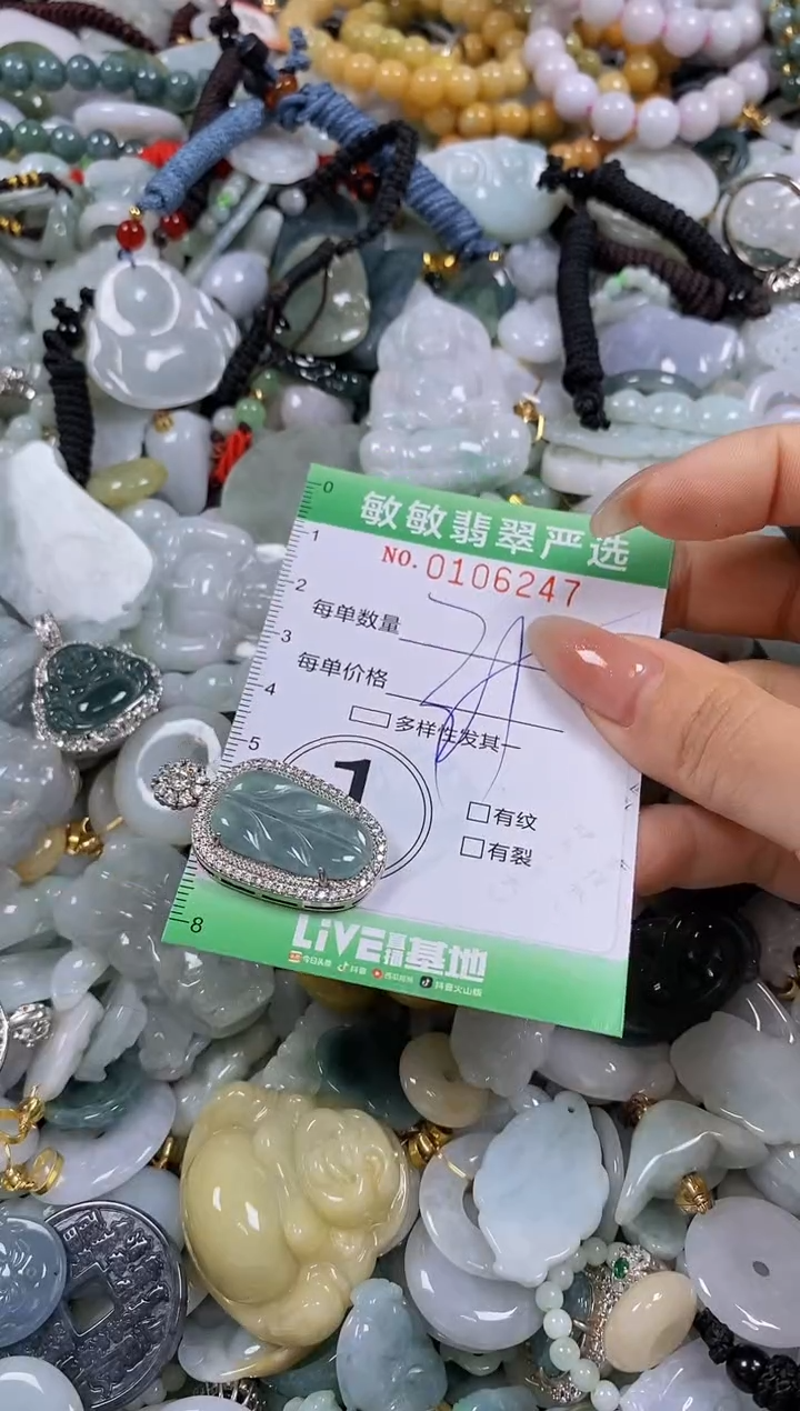 【闪购商品】翡翠颈饰未镶嵌闪购0106247