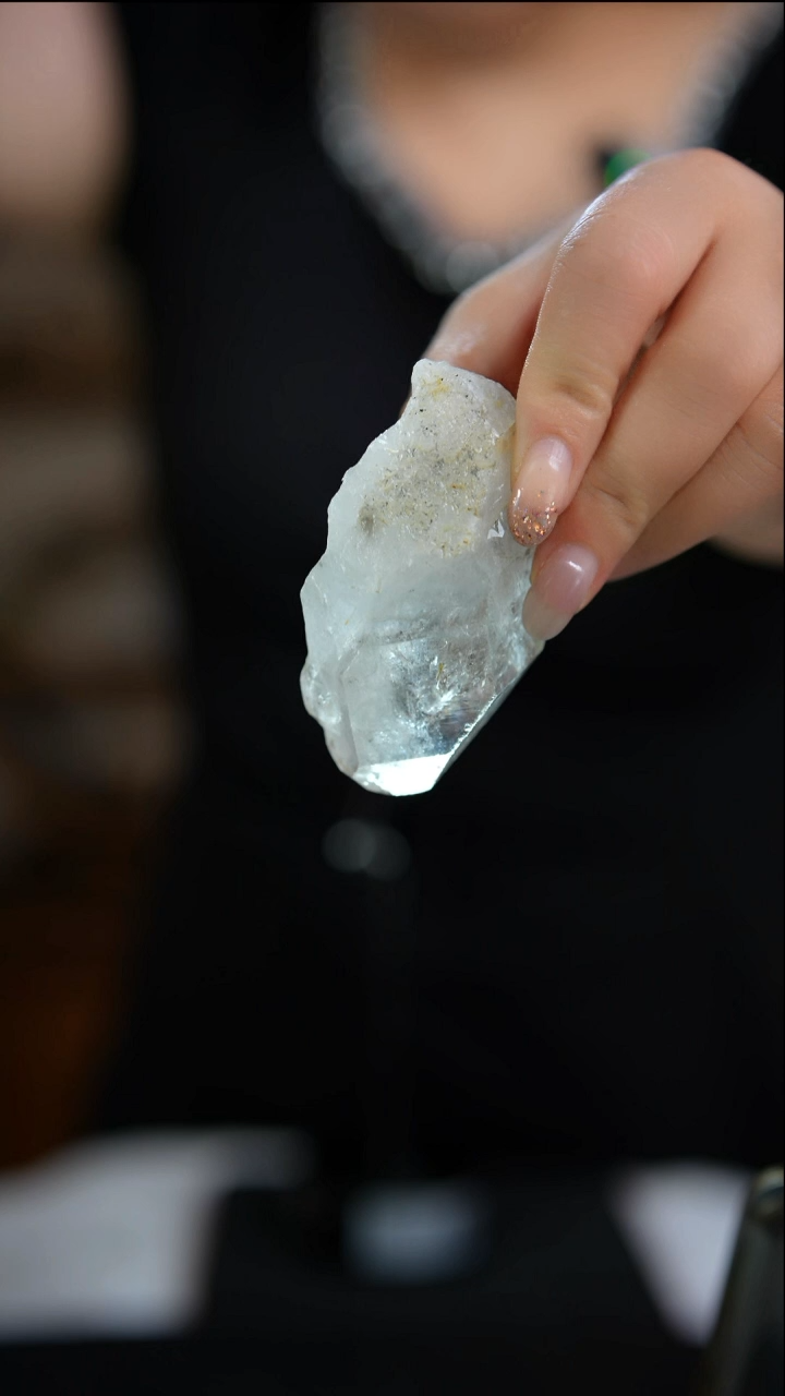 未镶嵌珠宝半成品水晶水胆原石D641