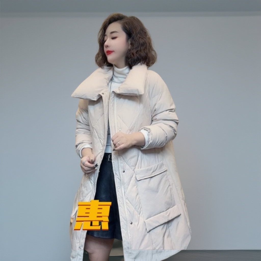 D25 112712 新款羽绒服加厚外套冬季好看免洗爆款上新女士时尚