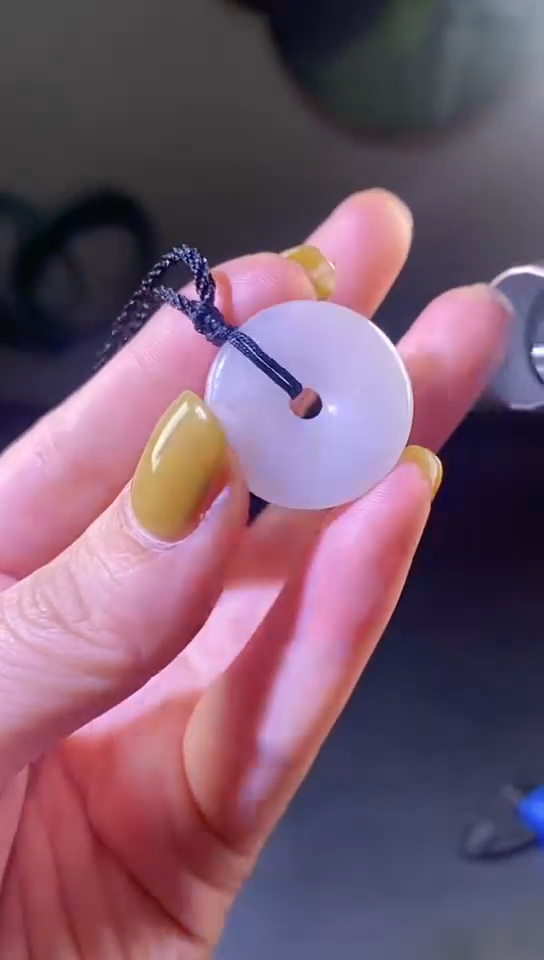 【闪购商品】翡翠颈饰未镶嵌翡翠平安扣