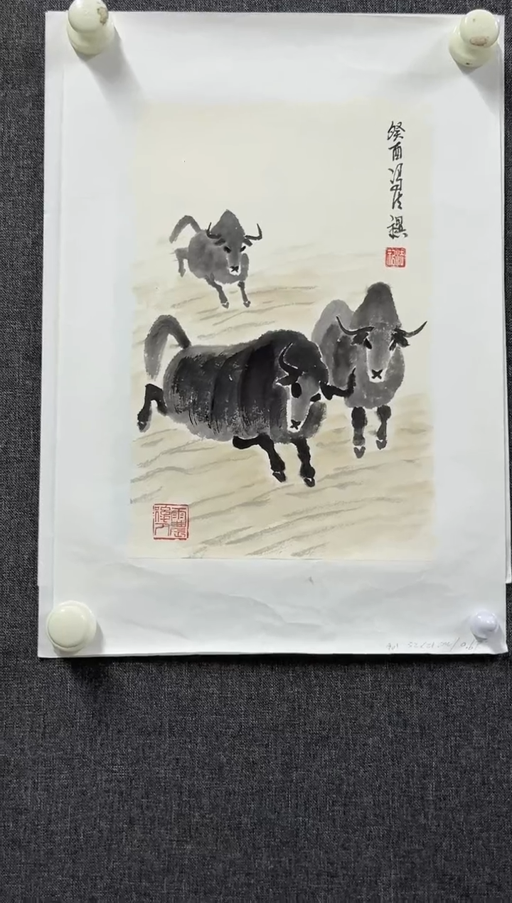 国画炳山艺术--老师作品