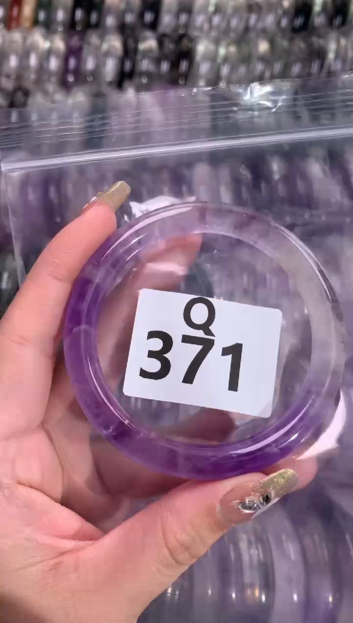 【闪购商品】水晶水晶手镯未镶嵌56-371