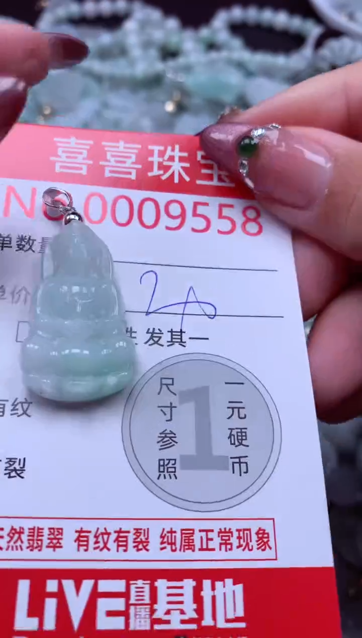 颈饰未镶嵌翡翠9558