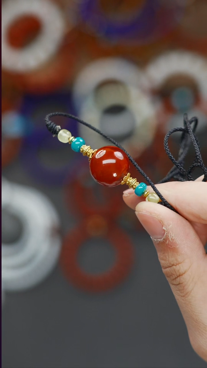 未镶嵌文玩配饰南红玛瑙?****?梵阁精品文玩回血