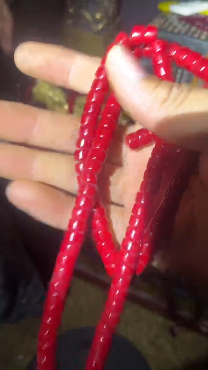 未镶嵌颈饰蜜蜡108颗项链