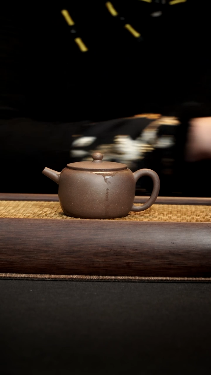 【闪购商品】紫砂茶壶三清壶清灰砂130毫升