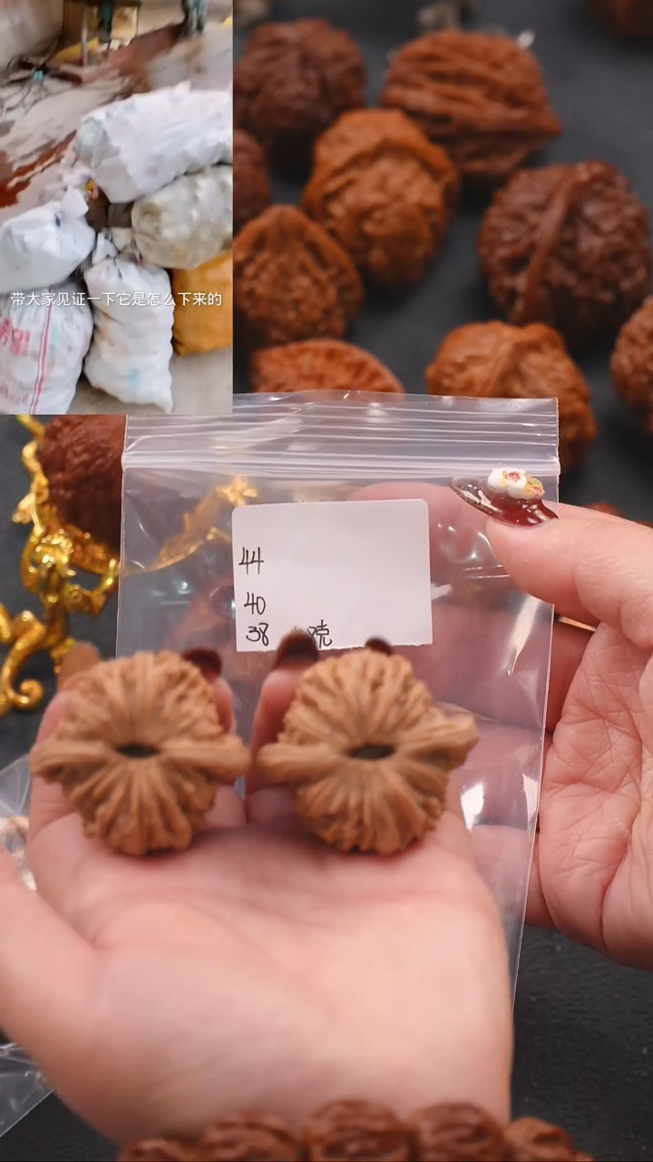 【闪购商品】文玩核桃把件44平谷正阳楼