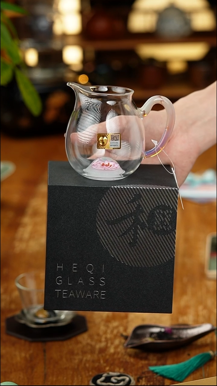 禾器/棠韵清悦茶海/白珠凤颜粉玉