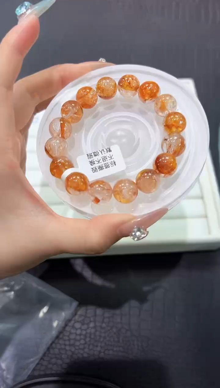 未镶嵌手串水晶53i多样性发其一【1条】默认微瑕