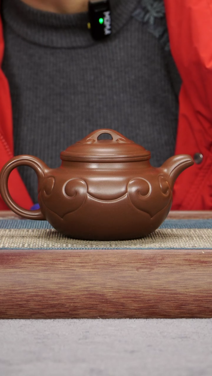 【闪购商品】紫砂茶壶底槽青 如意仿古